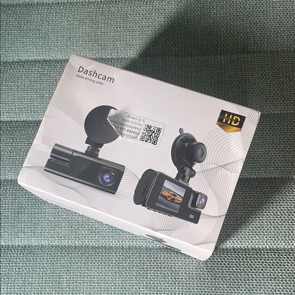 HD Dashcam with Dual Camera